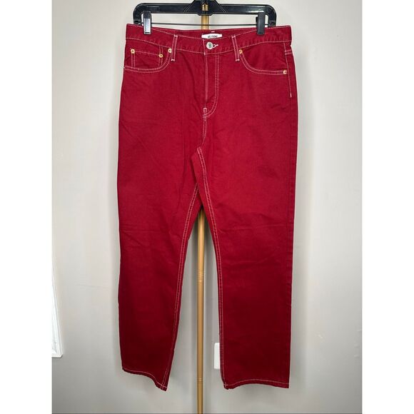 RE/DONE The Standard High Rise Straight Jeans in Currant size 28 $285 - Picture 4 of 11